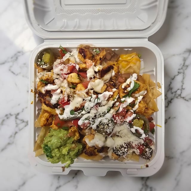 Chicken Nachos.