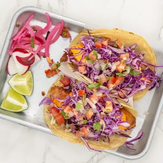 (2) Beer Battered Fish Tacos